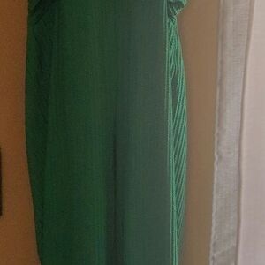Fashion Nova Green Maxi Jumpsuit